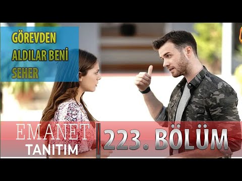 Emanet 224. Bölüm Fragmanı – Beni Görevden Aldılar Seher